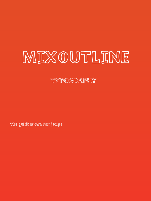 MixOutline Poster