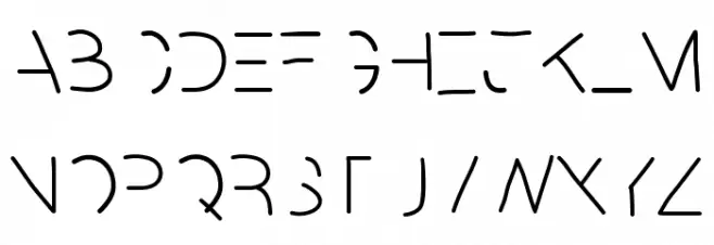 MixPartial 字体 大写