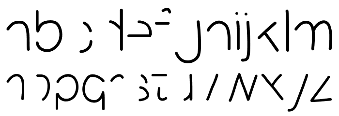 MixPartial Font LOWERCASE