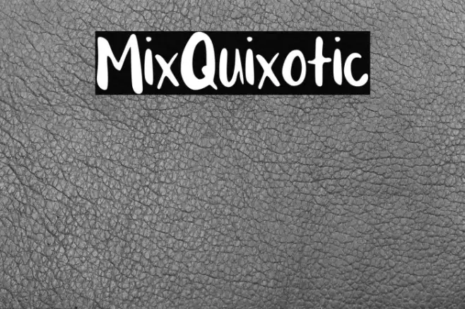MixQuixotic Example 2