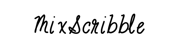 MixScribble  Fuentes Gratis Descargar
