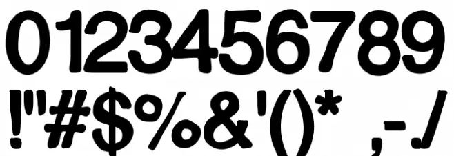 MixShaded Font OTHER CHARS