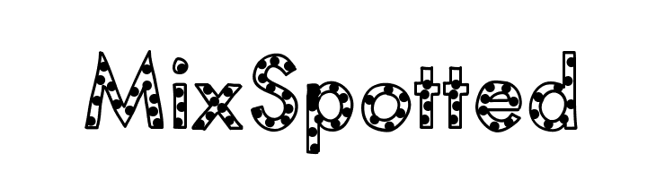 MixSpotted  baixar fontes gratis