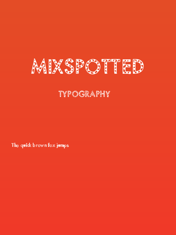 MixSpotted Poster