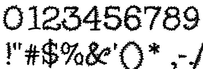 MixSquiggle Font OTHER CHARS