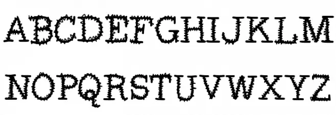 MixSquiggle Schriftart Groß