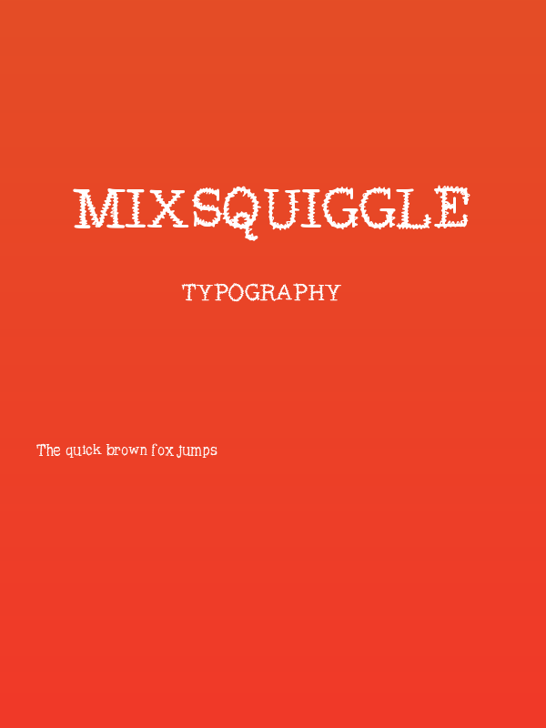 MixSquiggle Poster