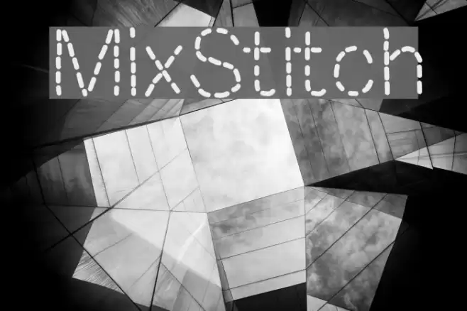 MixStitch Font examples