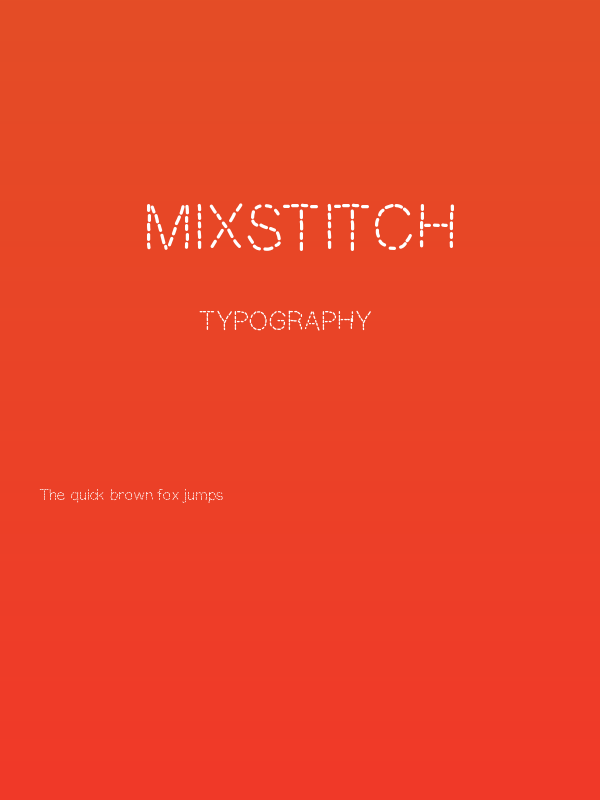 MixStitch Poster