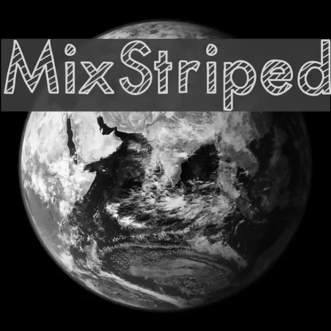 MixStriped خط examples