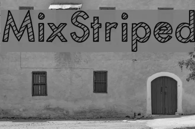 MixStriped خط examples