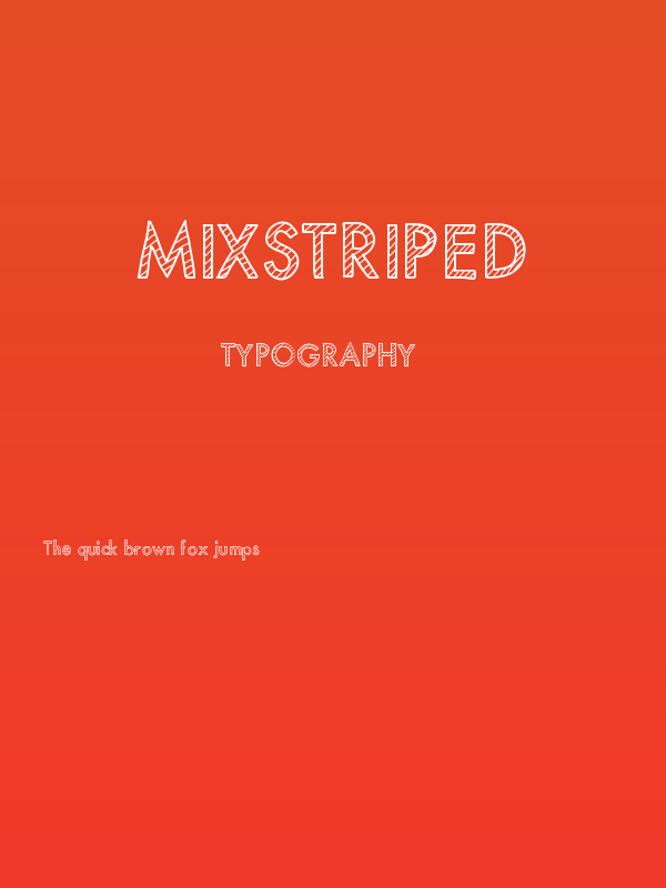 MixStriped Poster