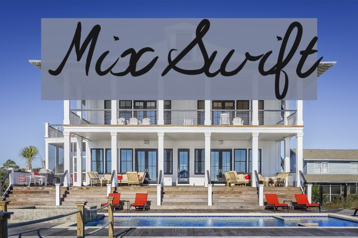 MixSwift Font examples