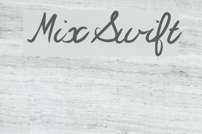 MixSwift Font examples