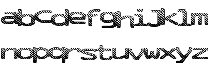 MixTape Font LOWERCASE