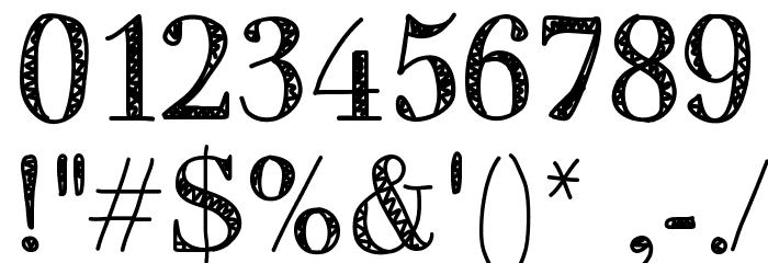 MixTitanica Font OTHER CHARS