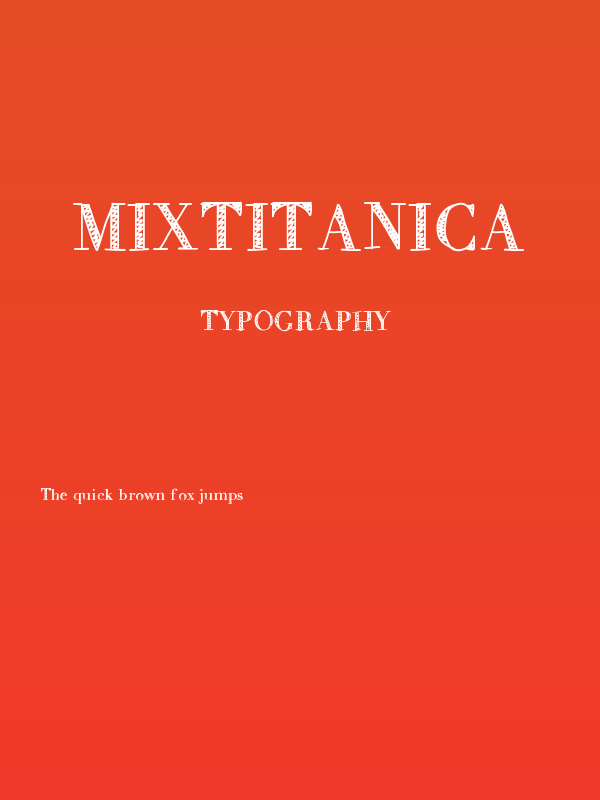 MixTitanica Poster