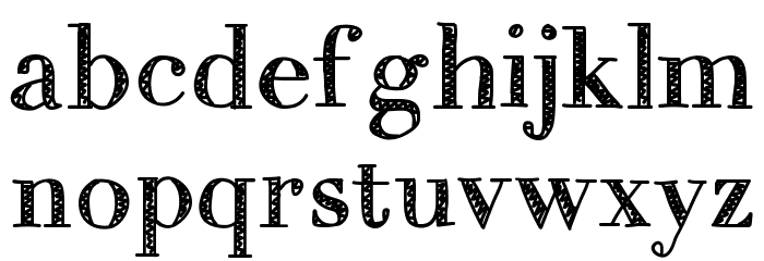 MixTitanica Font LOWERCASE