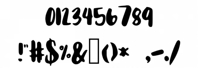 MixYonder Font OTHER CHARS