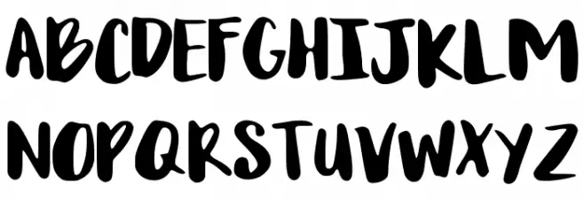 MixYonder Schriftart Groß
