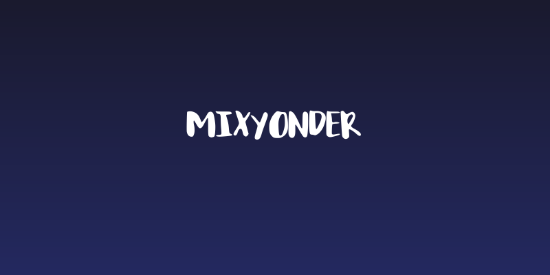 MixYonder Social Header
