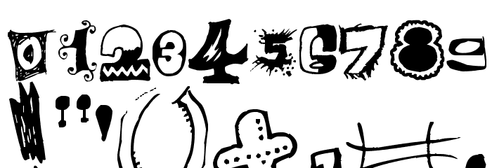 Mixagex Font OTHER CHARS