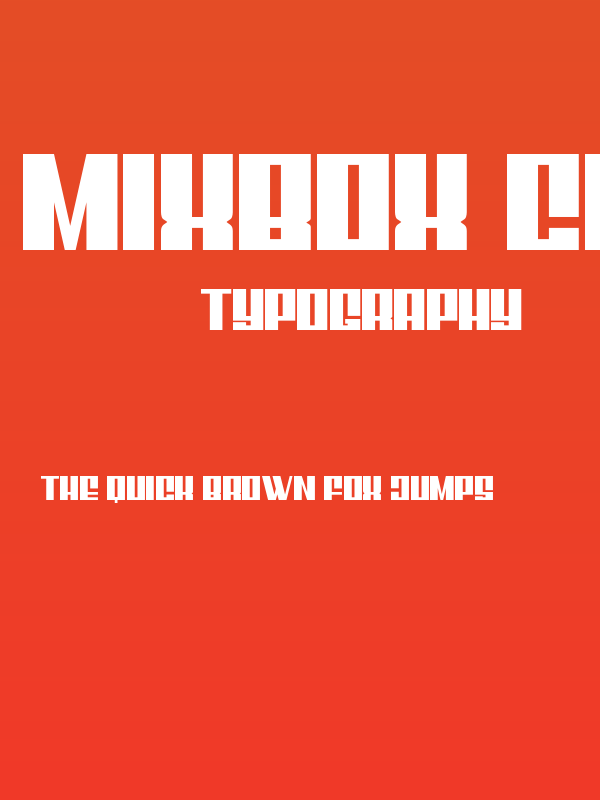 Mixbox Clean Demo Clean Poster