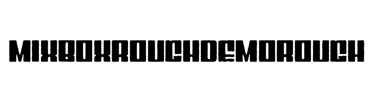 Mixbox Rough Demo Rough  नि: शुल्क फ़ॉन्ट्स डाउनलोड
