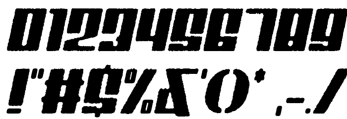 Mixbox Rough Italic Demo Rough Italic Font OTHER CHARS