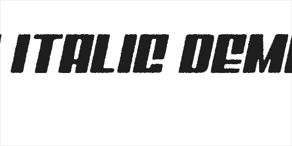 Mixbox Rough Italic Demo Rough Italic Logo