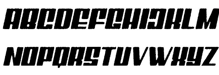 Mixbox Rough Italic Demo Rough Italic Font LOWERCASE