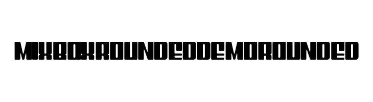 Mixbox Rounded Demo Rounded  Frei Schriftart Herunterladen