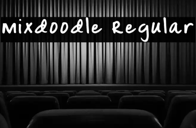 Mixdoodle Regular Font examples