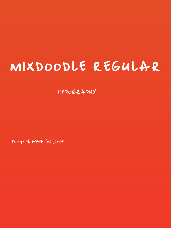 Mixdoodle Regular Poster