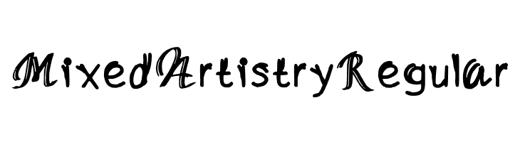 Mixed Artistry Regular  Frei Schriftart Herunterladen