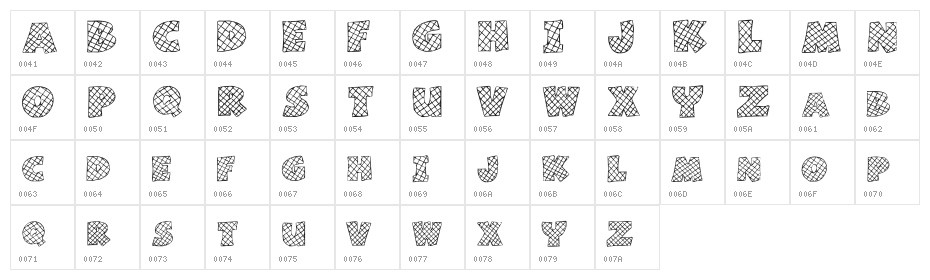 Mixed Grill Character Map