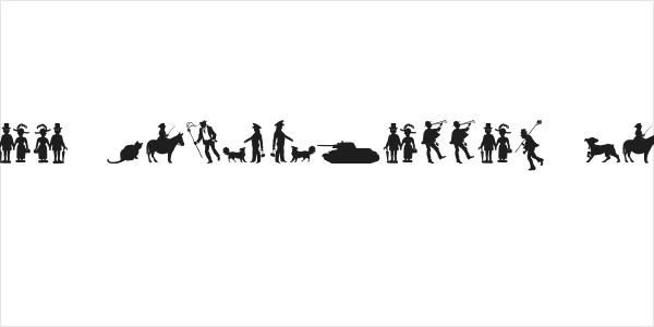 Mixed Silhouettes Five Logo