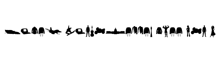 Mixed Silhouettes Free vol 2  لخطوط تنزيل