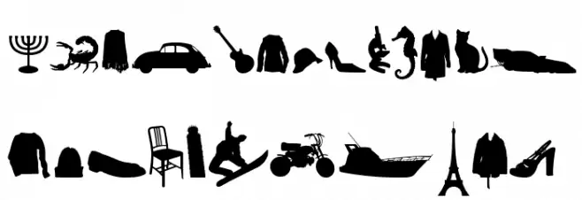 Mixed Silhouettes Free vol 2 字体 大写