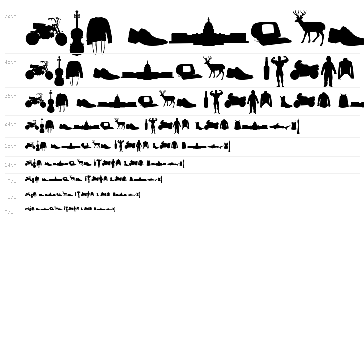 Mixed Silhouettes Free vol 2 Waterfall