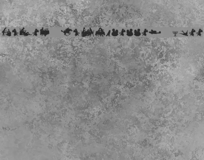 Mixed Silhouettes Free Font examples