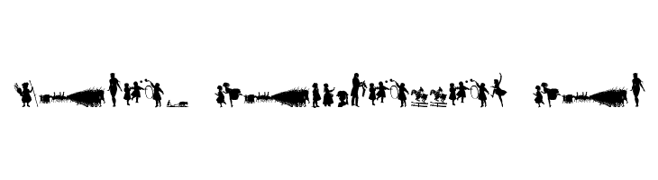 Mixed Silhouettes Six  免费字体下载