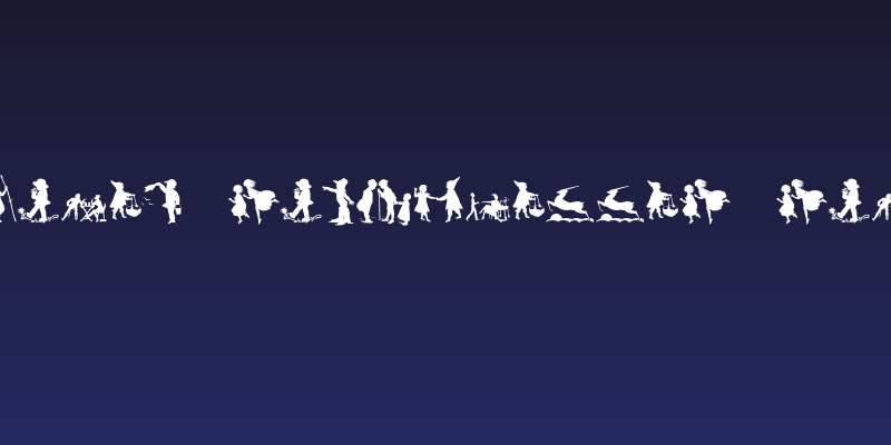 Mixed Silhouettes Six Social Header