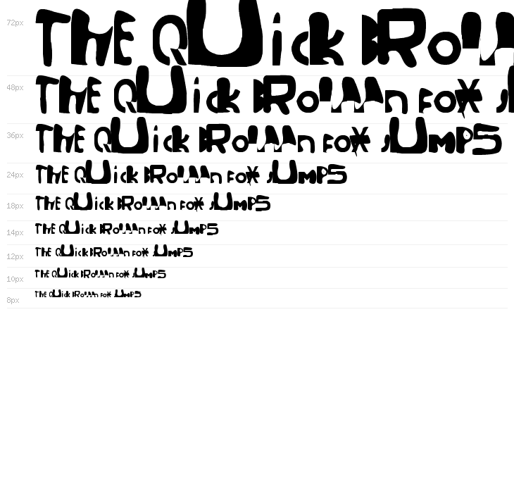 Mixed Up Distortio Regular Waterfall