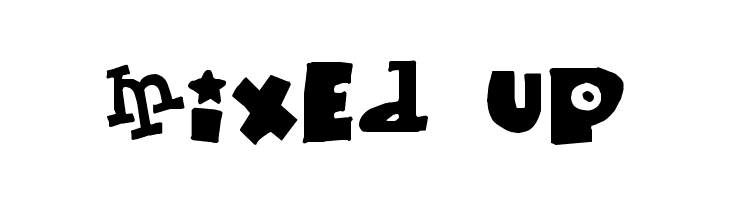 Mixed up  Free Fonts Download