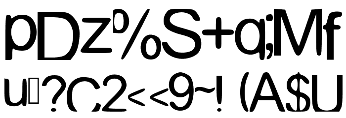 MixedAlpha Font OTHER CHARS