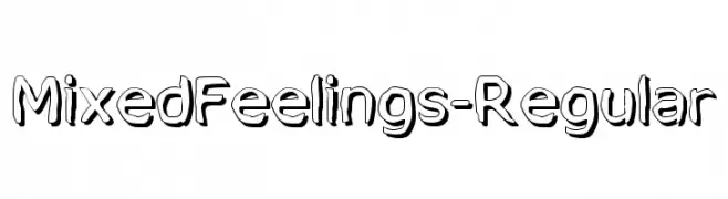 MixedFeelings-Regular 