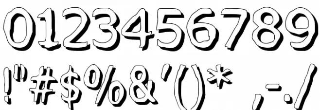 MixedFeelings-Regular Font OTHER CHARS