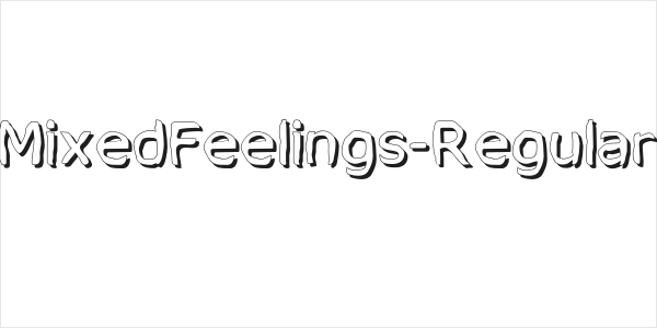 MixedFeelings-Regular Logo