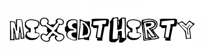 MixedThirty  免费字体下载